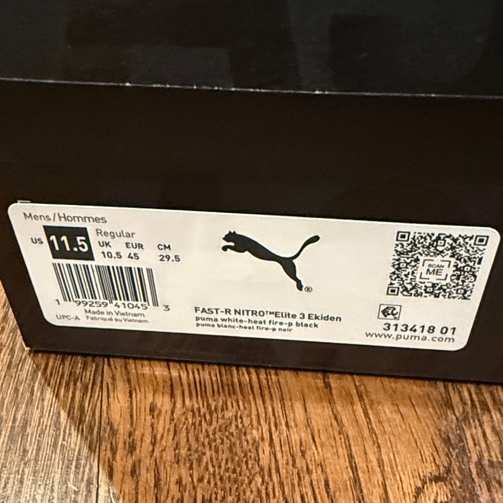 Puma Men's Fast-R Nitro Elite 3 Ekiden Athletic Shoes - Picture 8 of 8